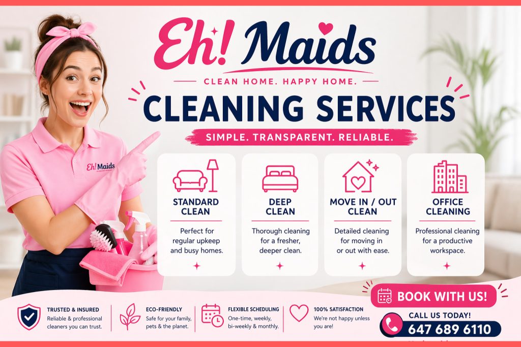 Eh! Maids Cleaning Prices
