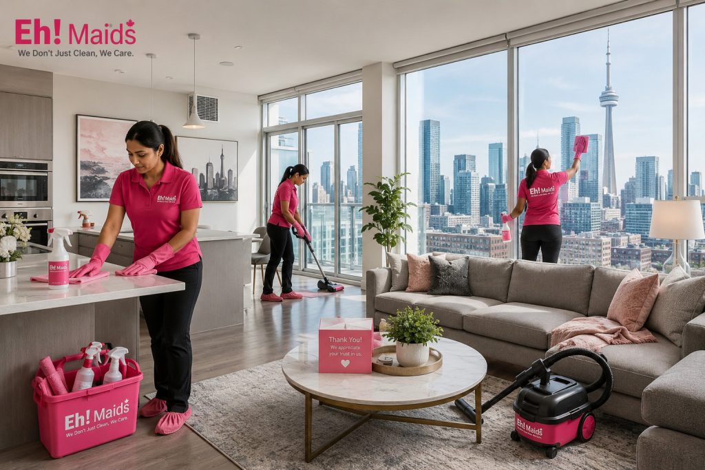 Condo cleaning ladies in Toronto