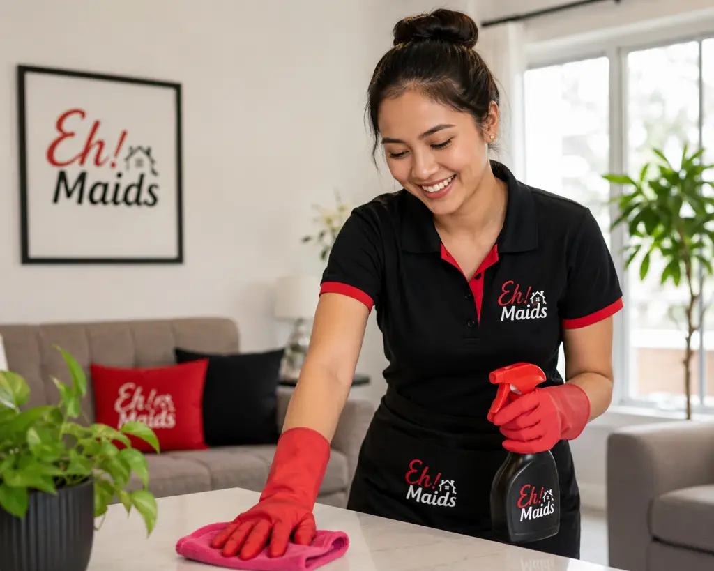 Regular house cleaning routine for young professionals